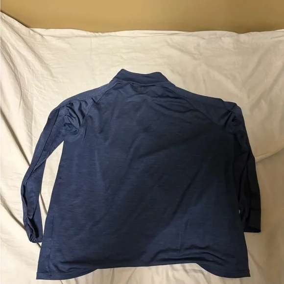 Under Armour Men's Navy Long Sleeve Shirt - Picture 5 of 5